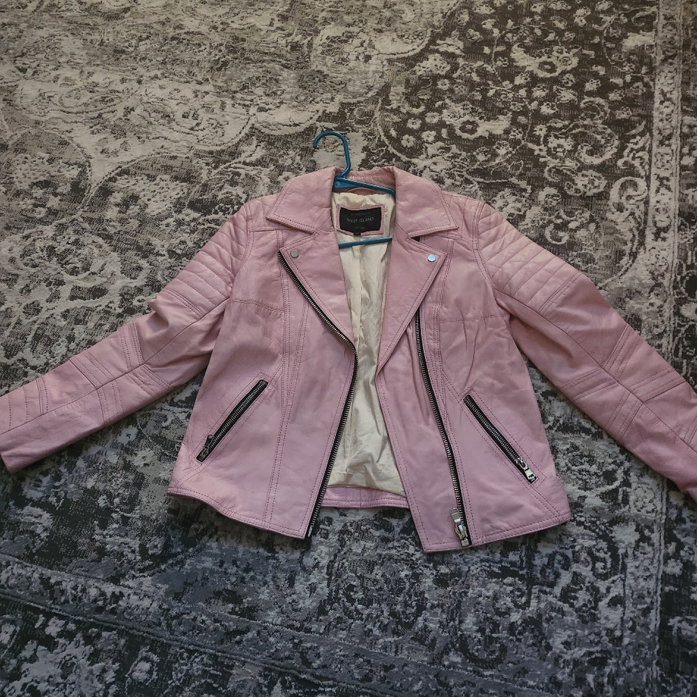 Leather 100%jacket xs